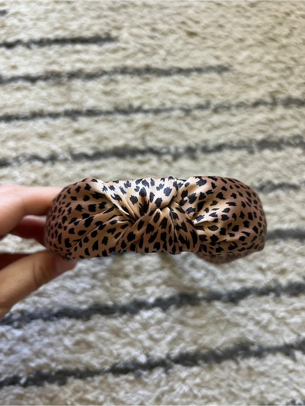 Neutral & Animal Print Knot Headband Trio